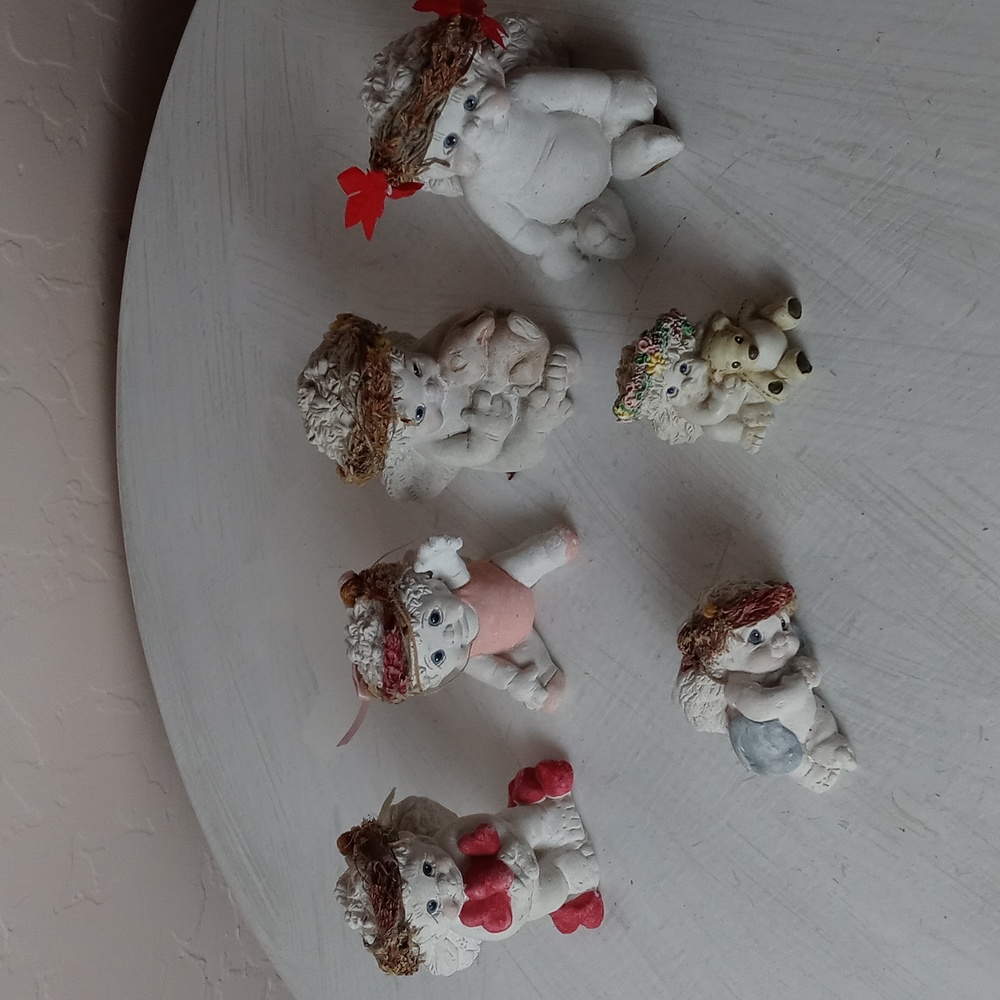 Bundle of Six Dreamsicles Angel Figurines